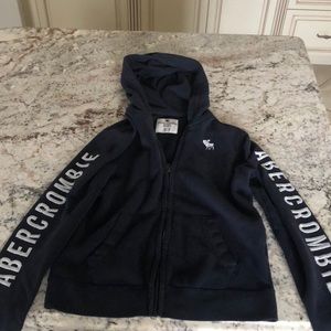 Abercrombie Kids boys full-zip hoodie